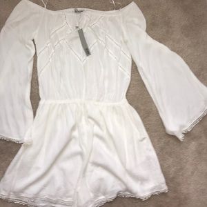 Off the shoulder romper